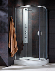Фото Душевой уголок Radaway Premium Plus E 100x80x190 прозрачное стекло