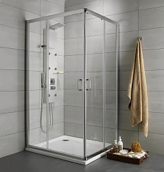 Фото Душевой уголок Radaway Premium Plus D 80x100x190 прозрачное стекло