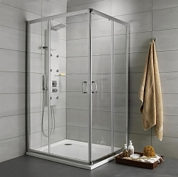 Фото Душевой уголок Radaway Premium Plus D 90x100x190 прозрачное стекло
