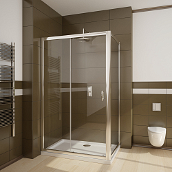 Фото Боковая стенка Radaway Premium Plus S 90 прозрачное стекло