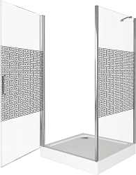 Фото Душевой уголок Good Door Fantasy CR-90-F-CH 90x90