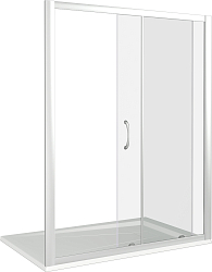 Фото Душевая дверь в нишу Good Door Latte WTW-130-C-WE