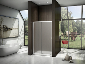 Фото Душевая дверь в нишу Good Door Latte WTW-110-G-WE