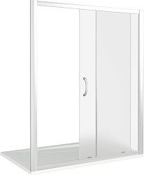 Фото Душевая дверь в нишу Good Door Latte WTW-140-G-WE