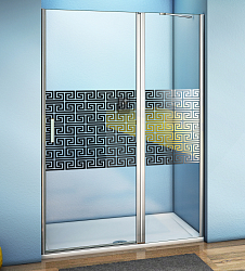 Фото Душевая дверь в нишу Good Door Fantasy WTW-140-F-CH