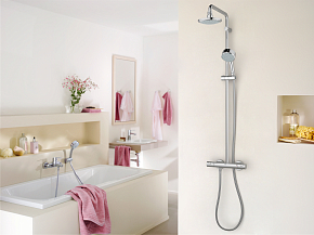 Фото Смеситель Grohe Eurostyle Cosmopolitan 33591002 для ванны с душем