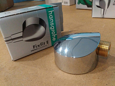 Шланговое подключение Hansgrohe Fixfit Е 27454000 , изображение 2