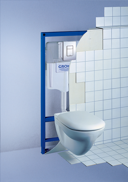 Система инсталляции для унитазов Grohe Rapid SL 38772001 3 в 1 с кнопкой смыва , изображение 20