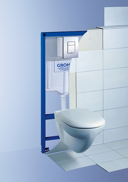Система инсталляции для унитазов Grohe Rapid SL 38772001 3 в 1 с кнопкой смыва , изображение 22