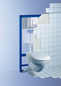 Система инсталляции для унитазов Grohe Rapid SL 38721001 3 в 1 с кнопкой смыва , изображение 17
