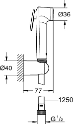 Фото Гигиенический душ Grohe Tempesta-F Trigger Spray 27812IL1