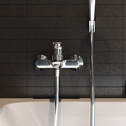 Фото Смеситель Hansgrohe Logis 71400000 для ванны с душем