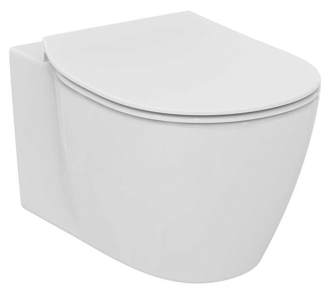 Унитаз подвесной Ideal Standard Connect AquaBlade E047901 безободковый , изображение 2