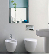 Унитаз подвесной Ideal Standard Connect AquaBlade E047901 безободковый , изображение 4