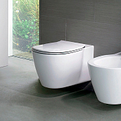 Унитаз подвесной Ideal Standard Connect AquaBlade E047901 безободковый , изображение 7