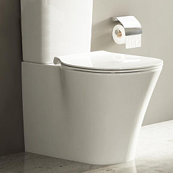 Фото Унитаз-компакт Ideal Standard Connect Air AquaBlade E013701 без бачка и сиденья