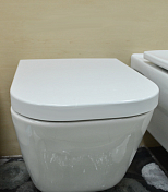 Унитаз подвесной Roca The Gap Clean Rim 34647L000 , изображение 9