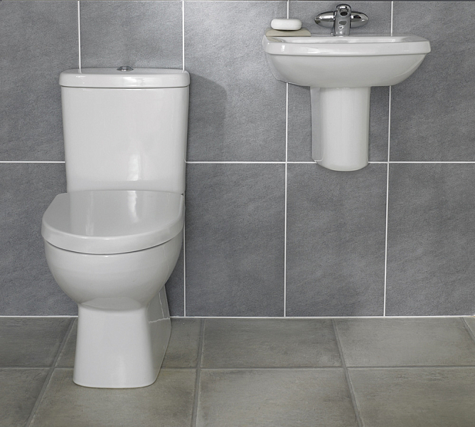 Унитаз-компакт Jacob Delafon Panache E1370-00 без бачка и сиденья , изображение 2