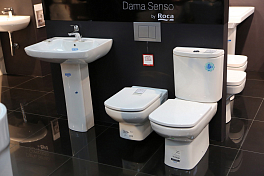 Унитаз-компакт Roca Dama Senso 342517000 без бачка и сиденья , изображение 8