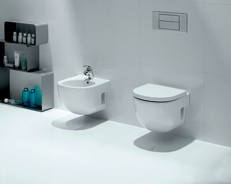 Унитаз подвесной Roca Meridian 346248000 укороченный , изображение 4