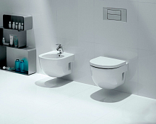 Унитаз подвесной Roca Meridian 346248000 укороченный , изображение 4
