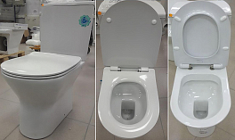 Унитаз-компакт Roca Leon 342649000 без бачка и сиденья , изображение 3