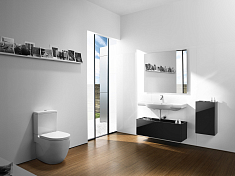 Унитаз-компакт Roca Meridian 342248000 без бачка и сиденья , изображение 4