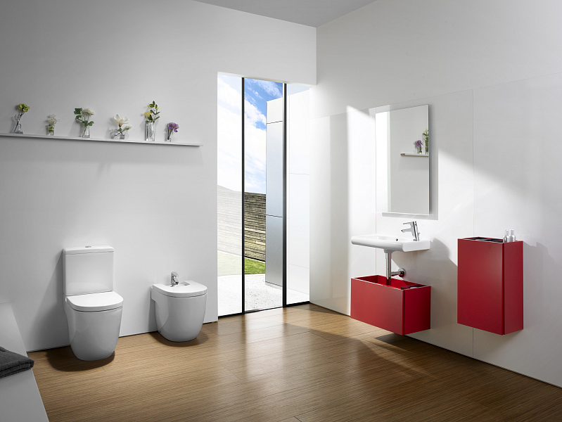 Унитаз-компакт Roca Meridian 342248000 без бачка и сиденья , изображение 5