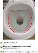 Унитаз подвесной Jacob Delafon Patio безободковый , изображение 4