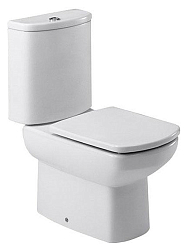 Фото Крышка-сиденье Roca Dama Senso ZRU9302820 c микролифтом, петли хром