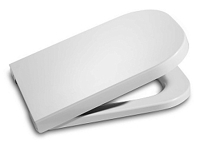 Фото Крышка-сиденье Roca The Gap Clean Rim 801732004 с микролифтом, петли хром