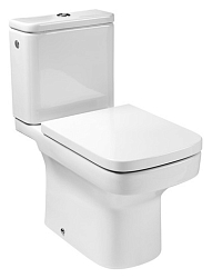 Фото Крышка-сиденье Roca Dama-N 801782004 с микролифтом, петли хром