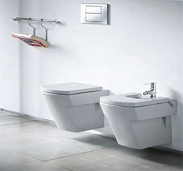 Фото Крышка-сиденье Roca Hall 801622004 с микролифтом, петли хром