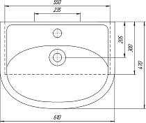 Мебельная раковина Sanflor Rosa Уют 60 , изображение 9