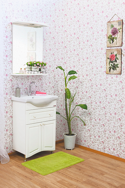 Зеркало Sanflor Софи 60 белый матовый , изображение 3