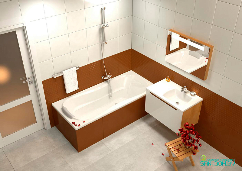 Акриловая ванна Ravak Campanula II 170х75 , изображение 4