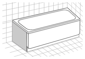 Фото Экран Ravak Chrome 150 см