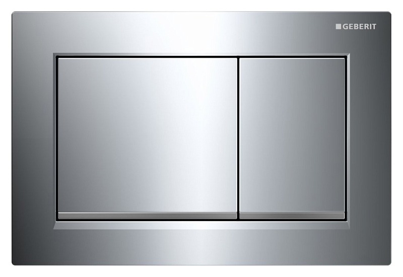 Кнопка смыва Geberit Omega 30 115.080.KH.1 хром , изображение 1