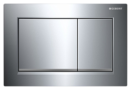 Кнопка смыва Geberit Omega 30 115.080.KH.1 хром , изображение 1