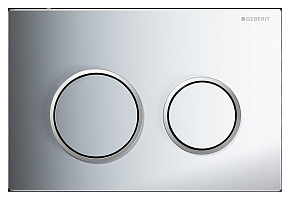 Фото Кнопка смыва Geberit Omega 20 115.085.KH.1 хром