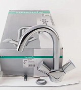 Смеситель Hansgrohe Logis 71222000 для раковины , изображение 3
