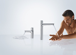 Фото Смеситель Hansgrohe Talis Select E 71750000 для раковины