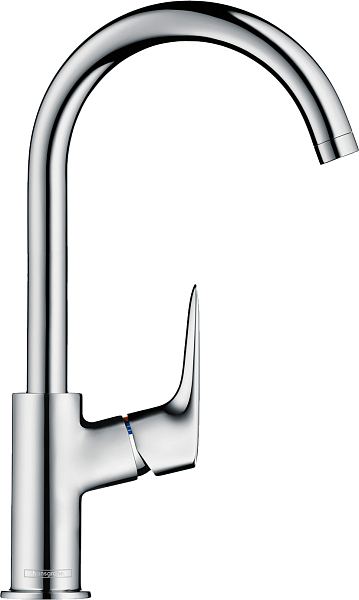 Смеситель Hansgrohe Logis 71130000 для раковины , изображение 2