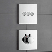 Термостат Hansgrohe ShowerSelect 15760000 для душа , изображение 2