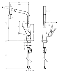 Фото Смеситель Hansgrohe Metris Select 14884000 для кухонной мойки