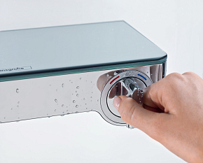 Фото Термостат Hansgrohe Ecostat Select 13151000 для ванны с душем
