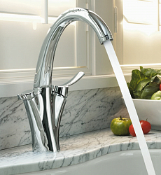 Фото Смеситель Jacob Delafon Carafe E18865-CP для кухонной мойки