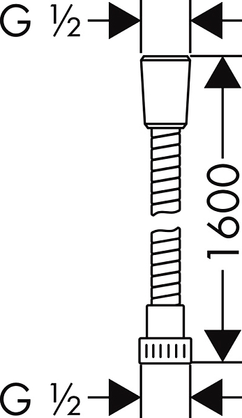 Душевой гарнитур Hansgrohe Crometta 27729000 , изображение 6