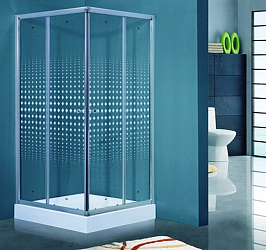 Фото Душевой уголок Timo TL-1102 Romb Glass с поддоном
