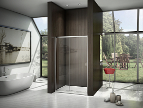 Фото Душевая дверь в нишу Good Door Latte WTW-120-C-WE